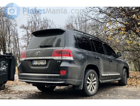 KI 0001 MB, Toyota Land Cruiser