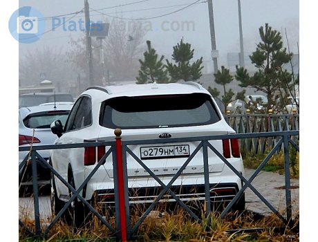 о279нм134, Kia Sorento