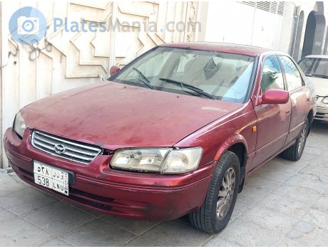 ‎٥٣٨‎ ‎و ن ل‎ / 538 LNU, Toyota Camry