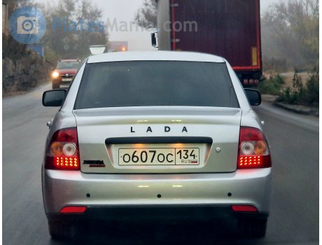 о607ос134, Lada (VAZ) 2170 Priora
