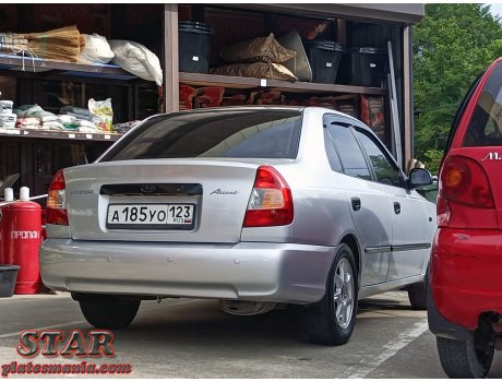 а185уо123, Hyundai Accent