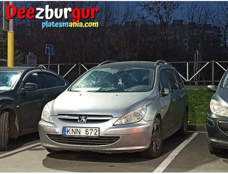 KNN 672, Peugeot 307