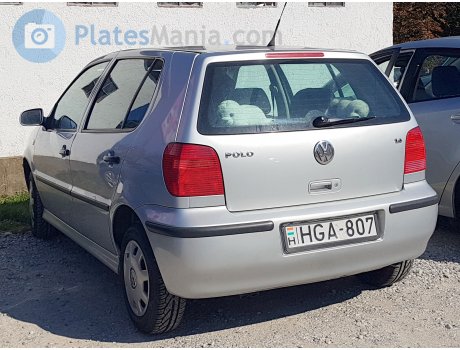 HGA-807, Volkswagen Polo