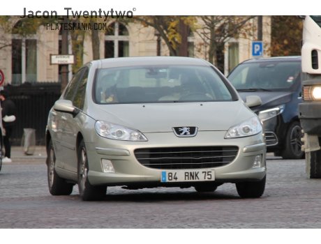 84 RNK 75, Peugeot 407