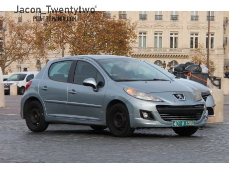 401 K 4586, Peugeot 207