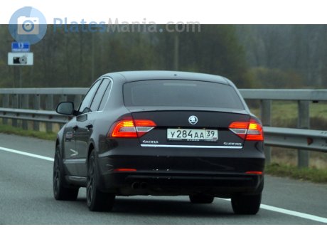 у284аа39, Skoda Superb