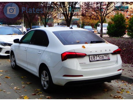 е871ов193, Skoda Rapid