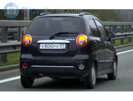 у804ру57, Chevrolet Spark