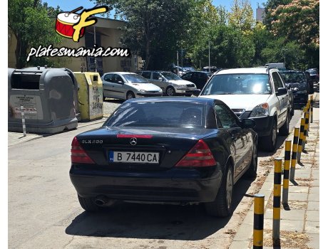 B 7440 CA, Mercedes-Benz SLK-Klasse