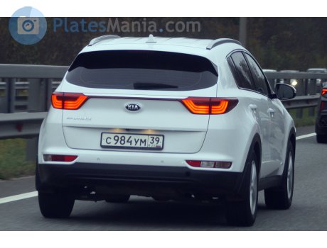 с984ум39, Kia Sportage