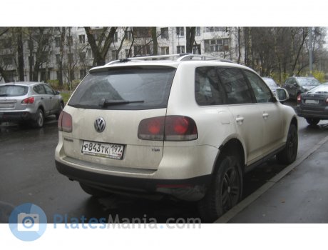 р843тк197, Volkswagen Touareg