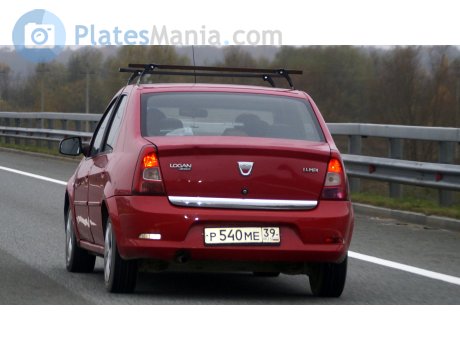 р540ме39, Dacia Logan