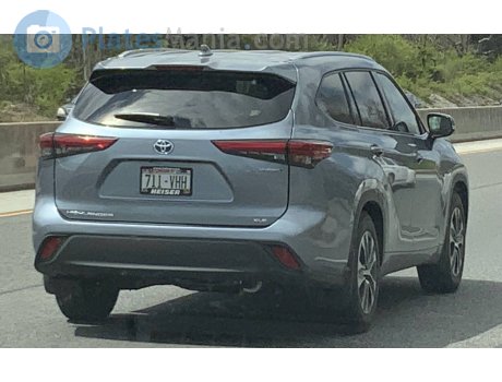 711-VHH, Toyota Highlander