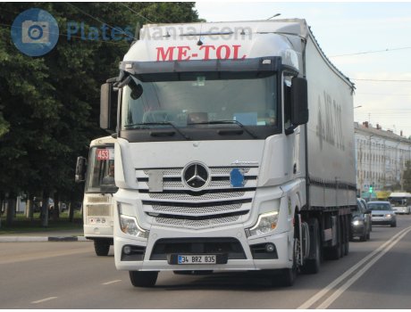 34 BRZ 835, Mercedes-Benz Actros