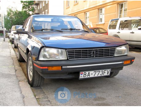 BA-773FV, Peugeot 505