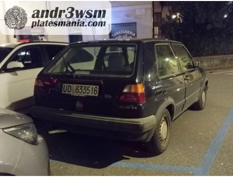 UD 633516, Volkswagen Golf