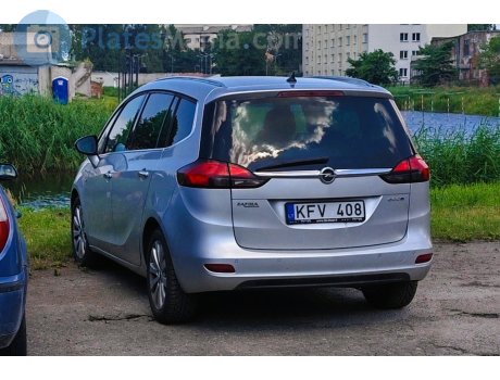 KFV 408, Opel Zafira