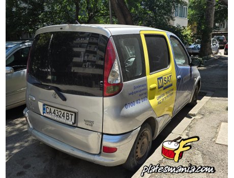 CA 4324 BT, Toyota Yaris Verso