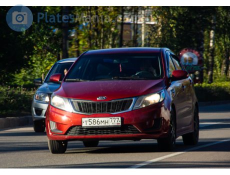 т586мн777, Kia Rio