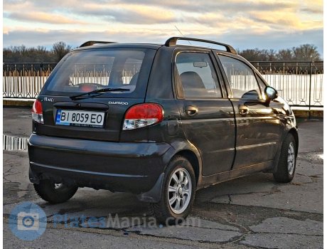 BI 8059 EO, Daewoo Matiz