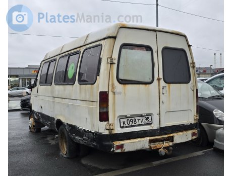 к098тн98, GAZ 3221 ГАЗель