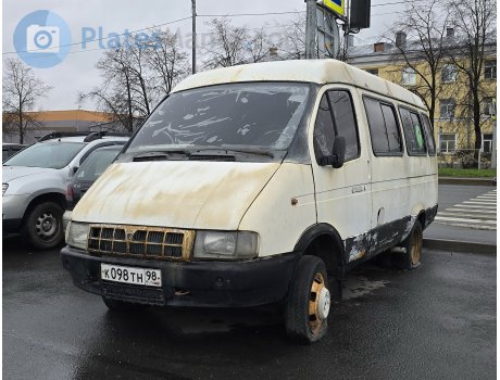 к098тн98, GAZ 3221 ГАЗель