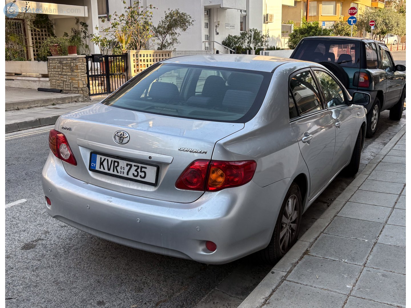 KVR 735, Toyota Corolla 10th gen (Altis) Sedan (E140/E150), 2006–2013 (–2020 for ZA-market)