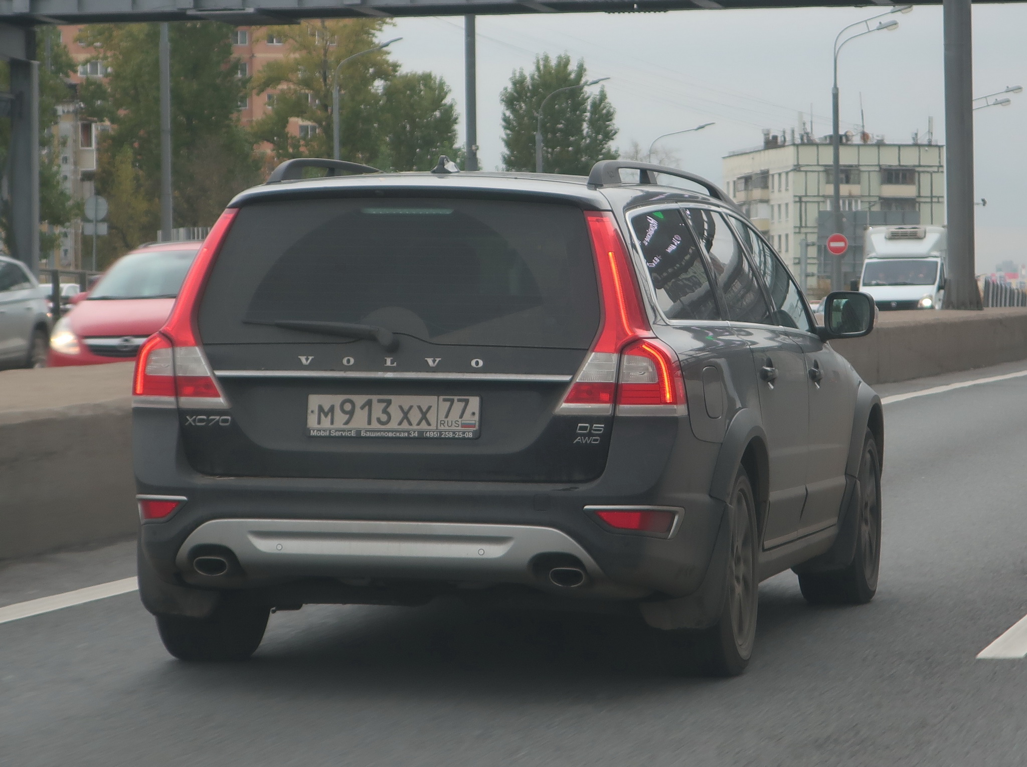 м 913 хх 77, Volvo XC70 2nd gen (136), facelift, 2013–2016