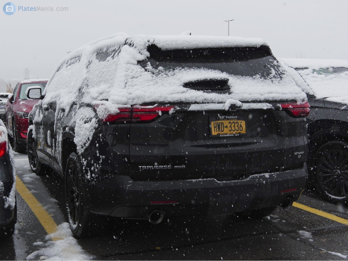 HWD-3336, Chevrolet Traverse 2nd gen (C1XX), facelift, 2021–2023