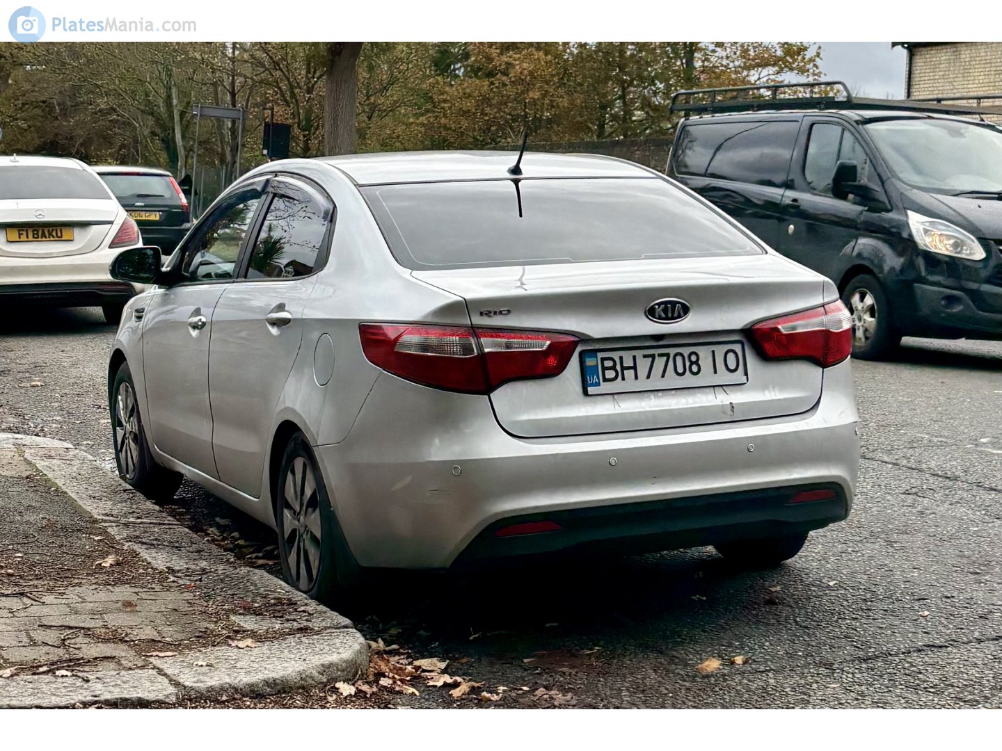 BH 7708 IO, Kia Rio 3rd gen Sedan (QB; CIS-market), 2011–2015