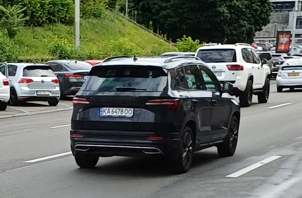 KA 6478 OO, Skoda Karoq 1st gen (NU7), facelift, 2022–