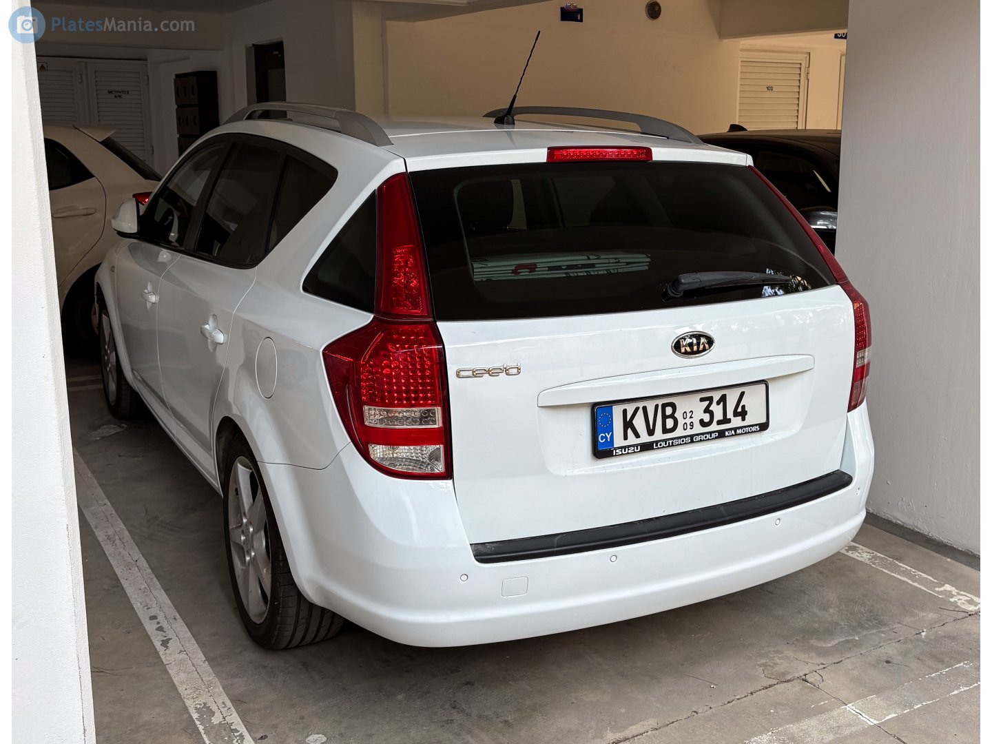 KVB 314, Kia Ceed 1st gen cee'd_SW (ED), 2007­–2009