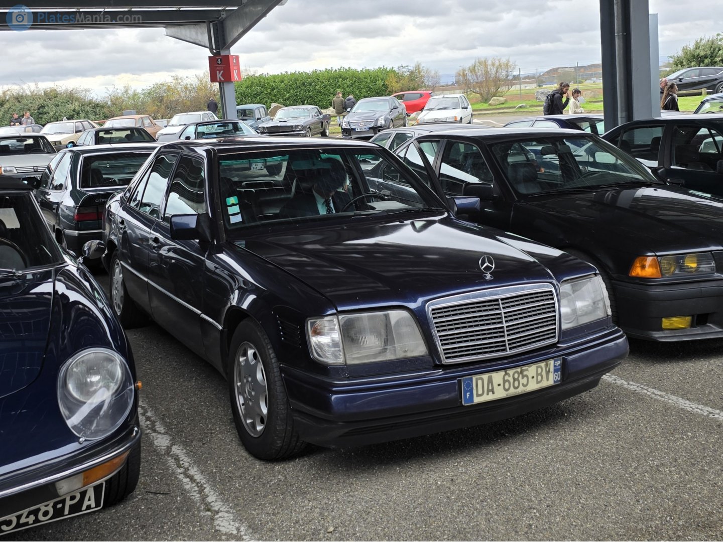 DA-685-BV, Mercedes-Benz E-Klasse 1st gen Sedan (W124), 1984­–1995