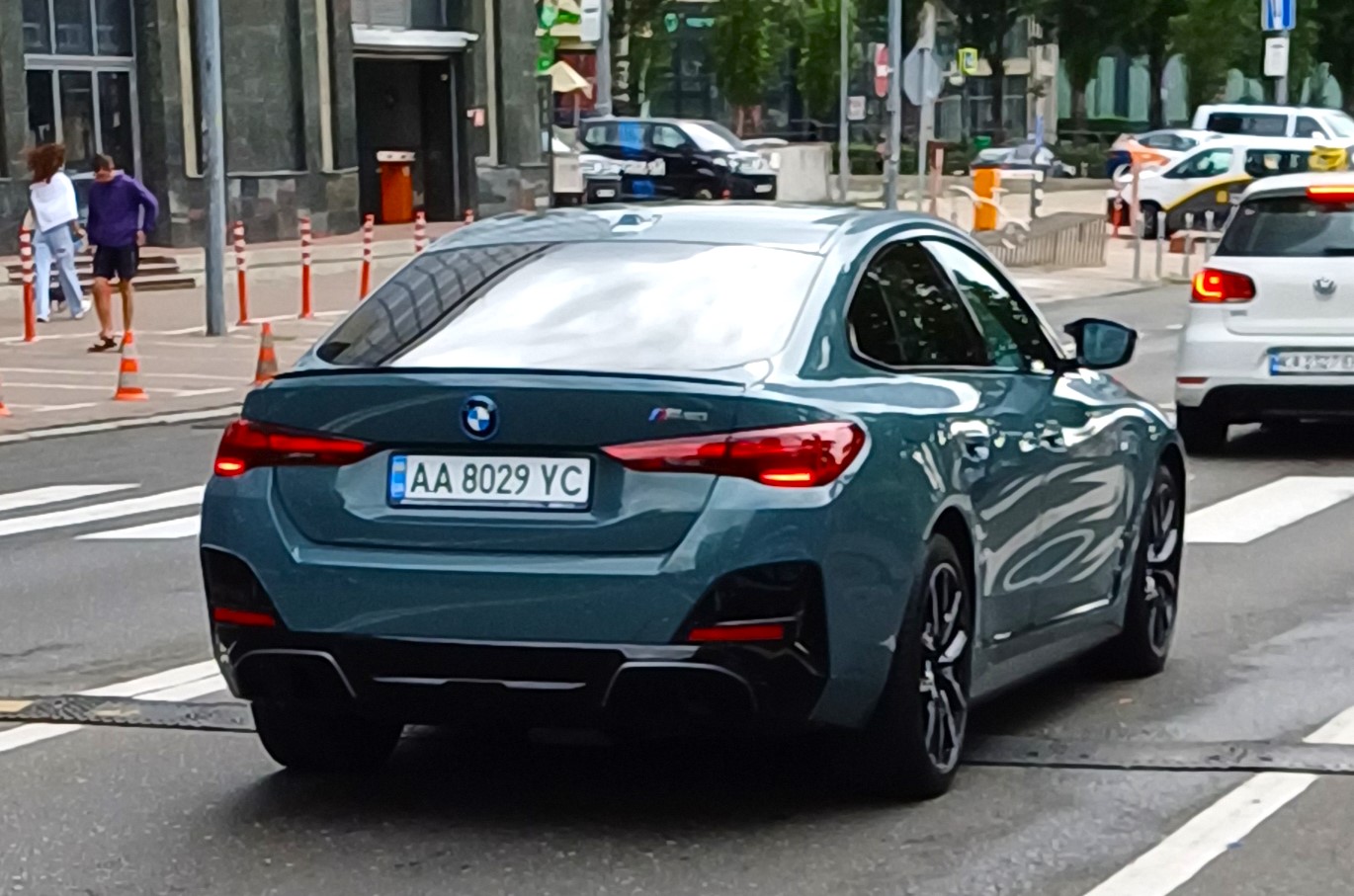 AA 8029 YC, BMW i4 1st gen (G26), 2021–