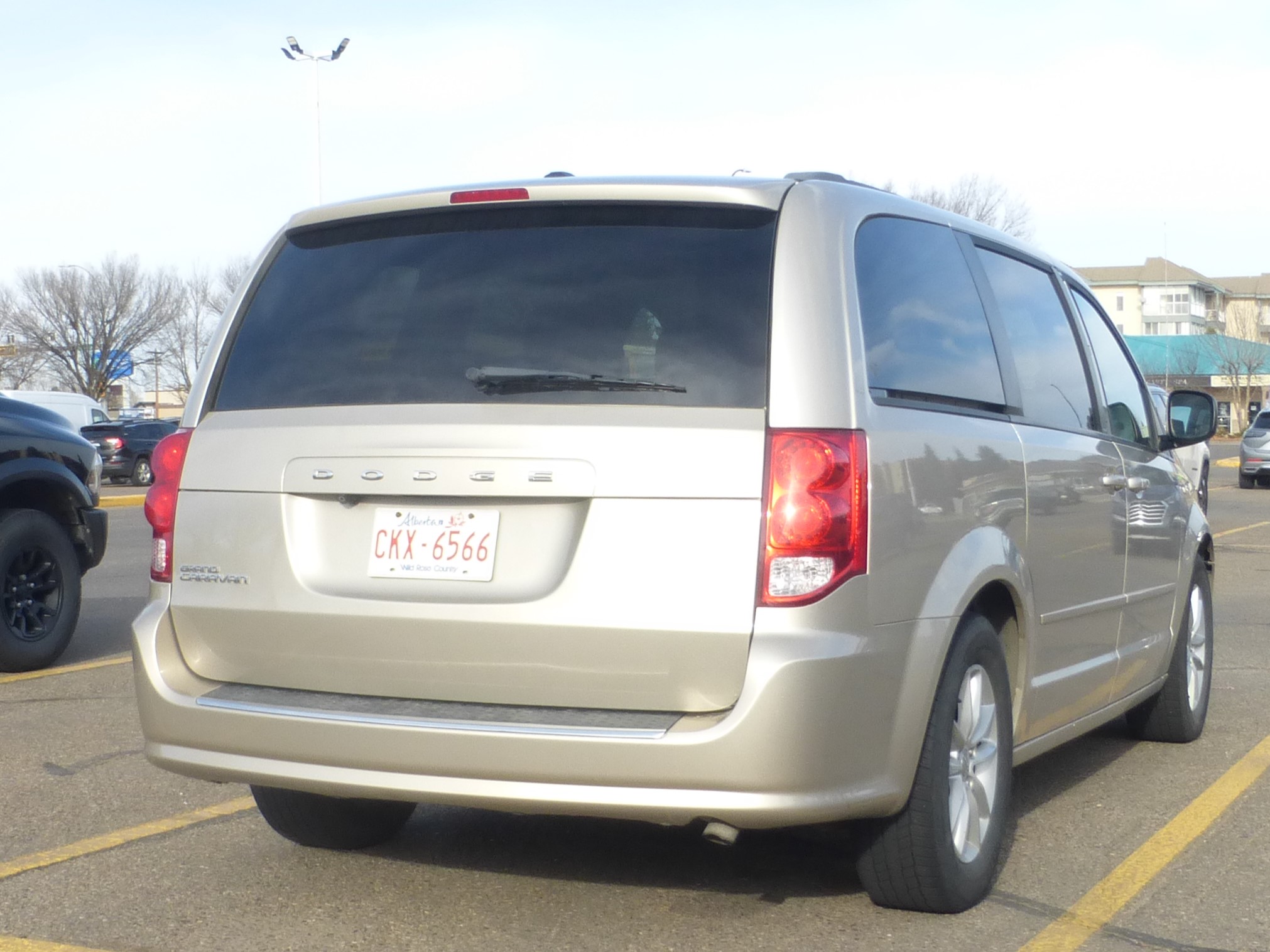 CKX-6566, Dodge Grand Caravan 5th gen (RT), facelift, 2010–2020