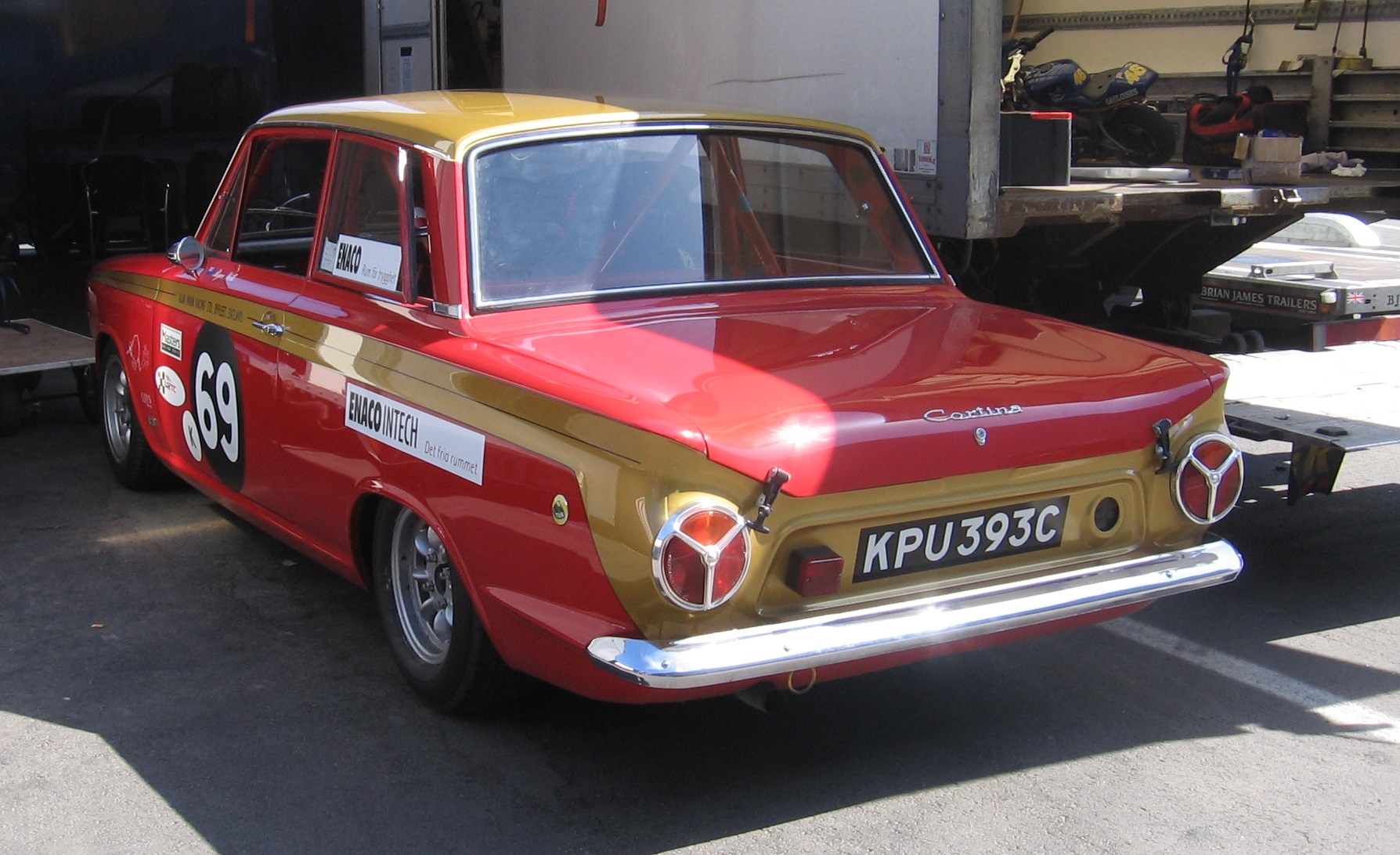 KPU393C, Ford Cortina 1st gen (Consul Cortina) 2-door Sedan (Mk1), 1962–1966
