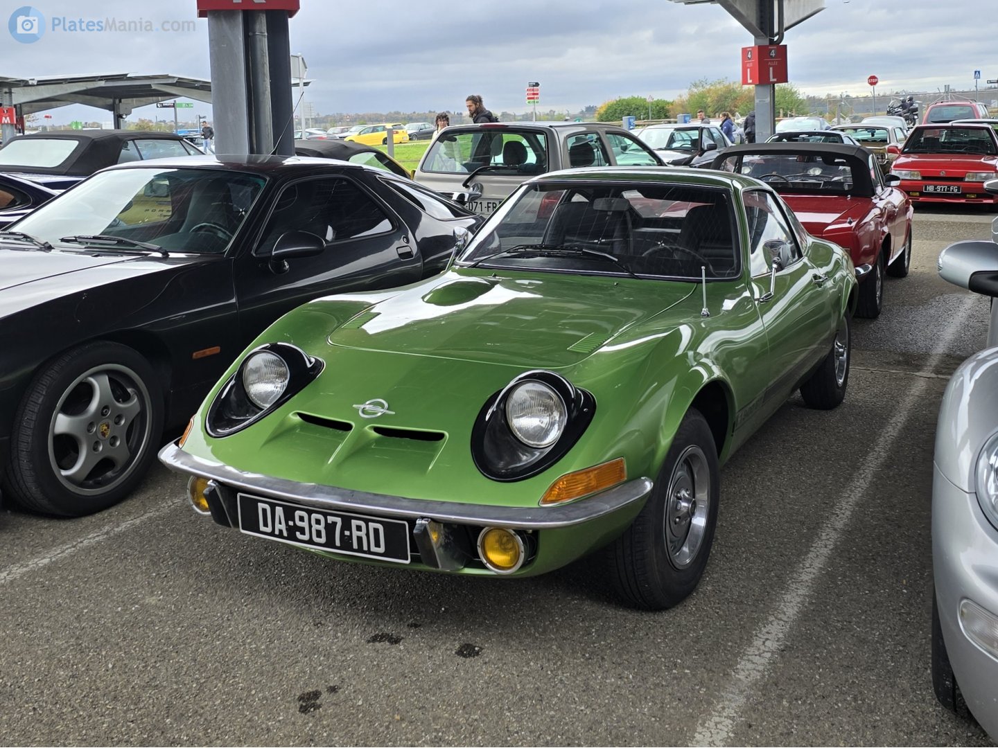 DA-987-RD, Opel GT 1st gen (Typ 77/79/93/94), 1968–1973