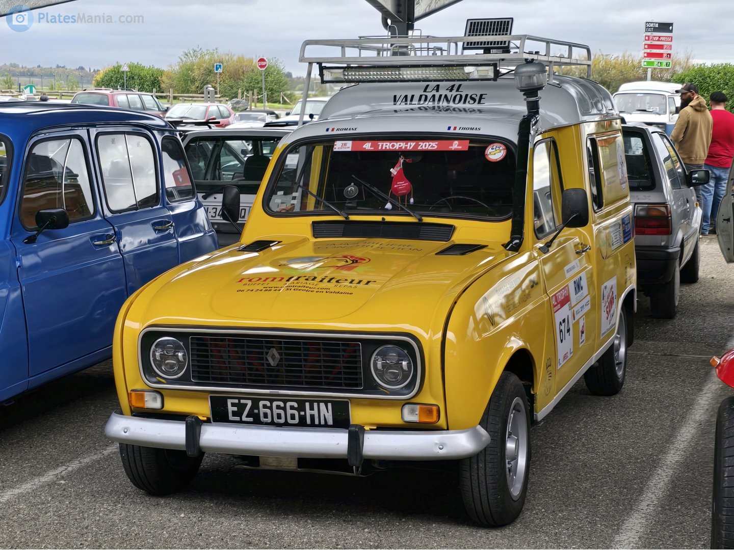 EZ-666-HN, Renault 4 1st gen F4/F6 Fourgonnette (112), 1961–1988