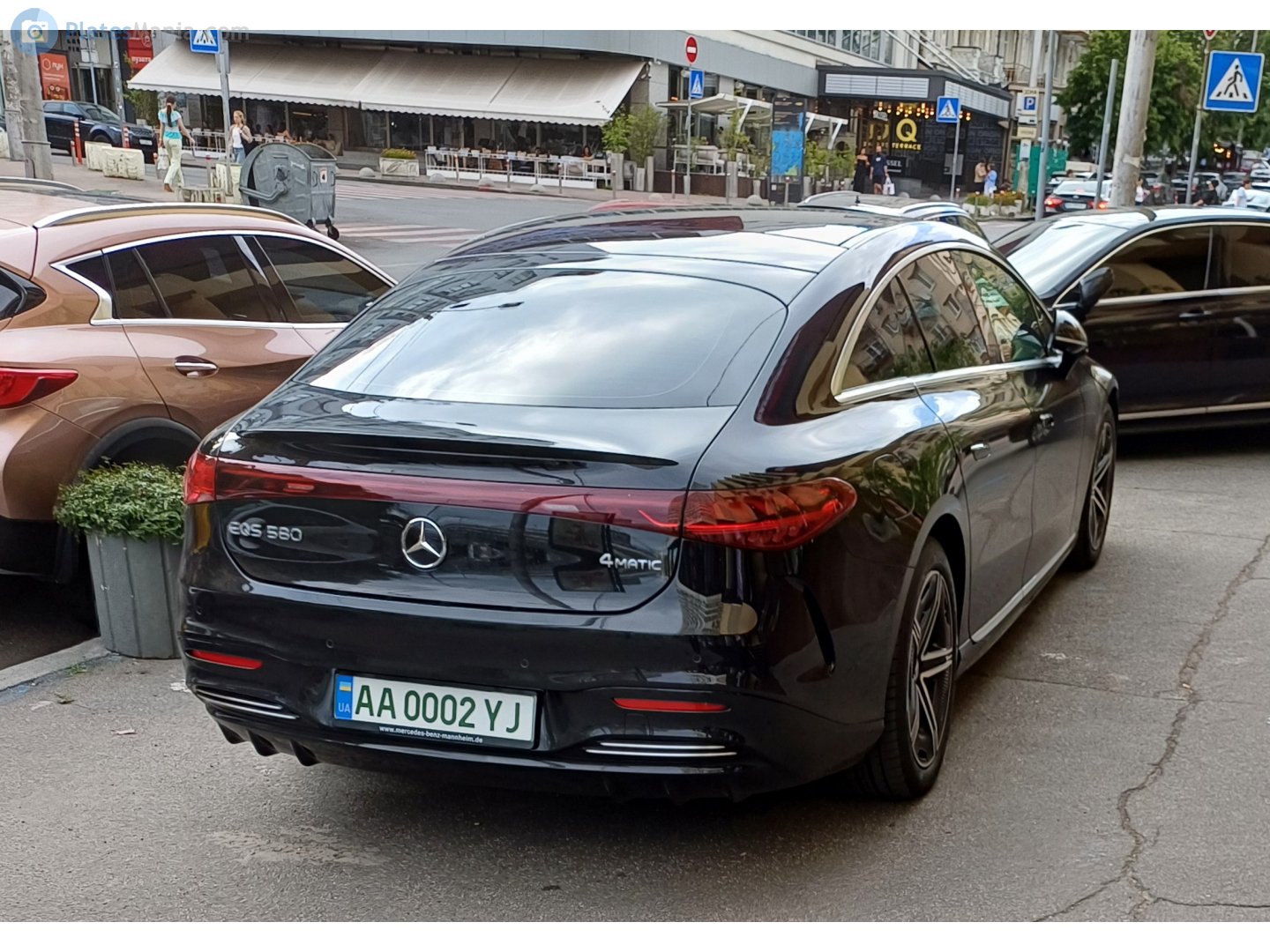 AA 0002 YJ, Mercedes-Benz EQS 1st gen Liftback (V297), 2021–