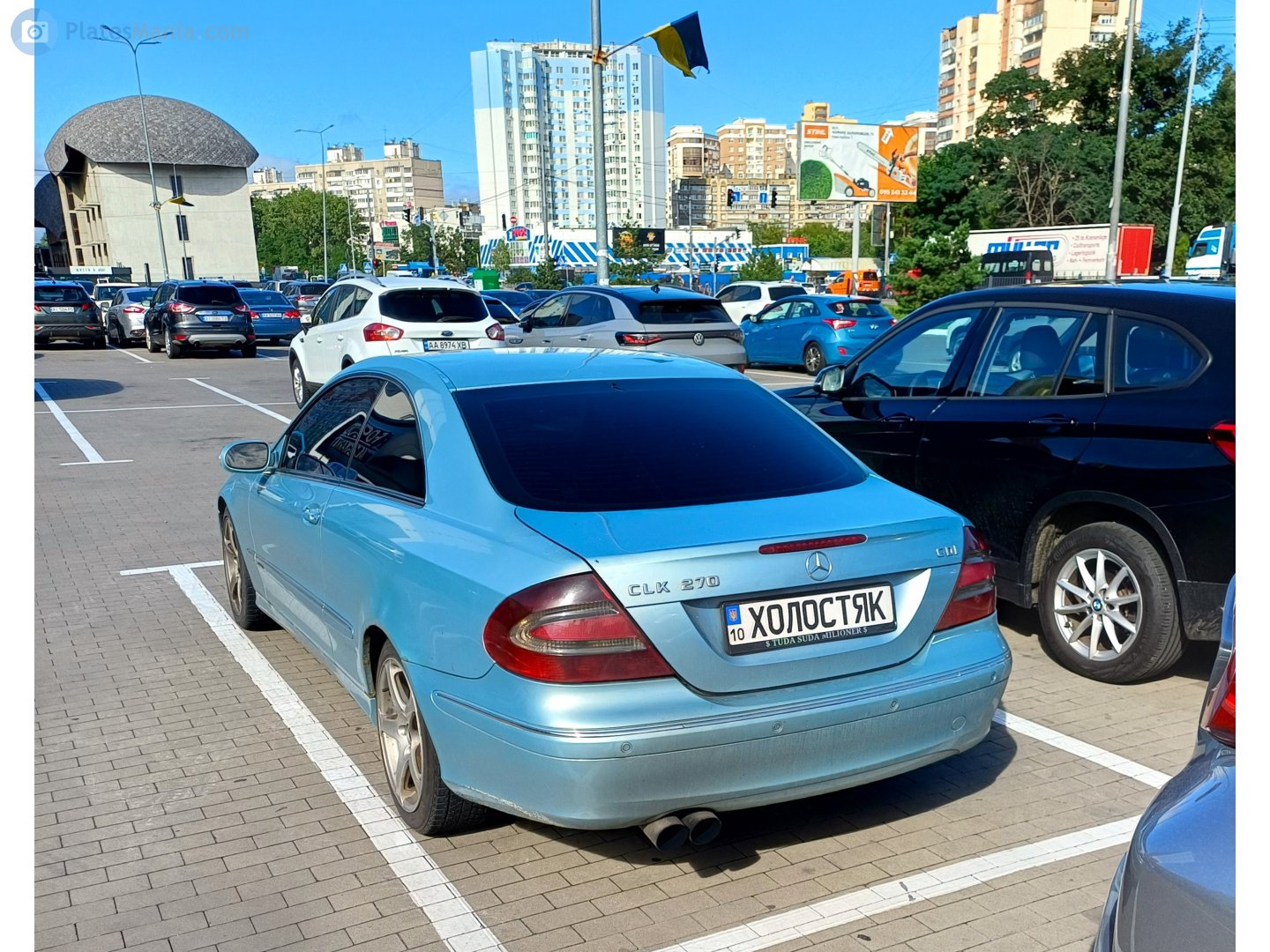 10 ХОЛОСТЯК, Mercedes-Benz CLK-Klasse 2nd gen Сoupé (C209), 2002–2009