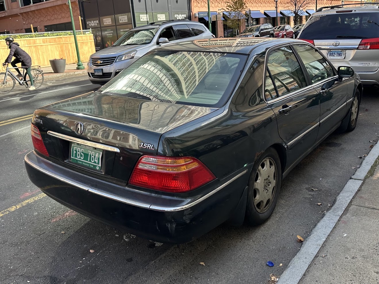 FBS 784, Acura RL 1st gen (KA9), facelift, 1998–2004