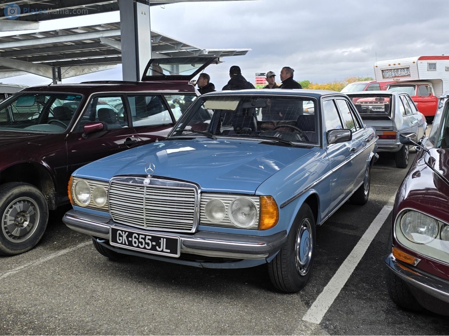 GK-655-JL, Mercedes-Benz E-Klasse 200–300 Sedan (W123), 1975­–1986