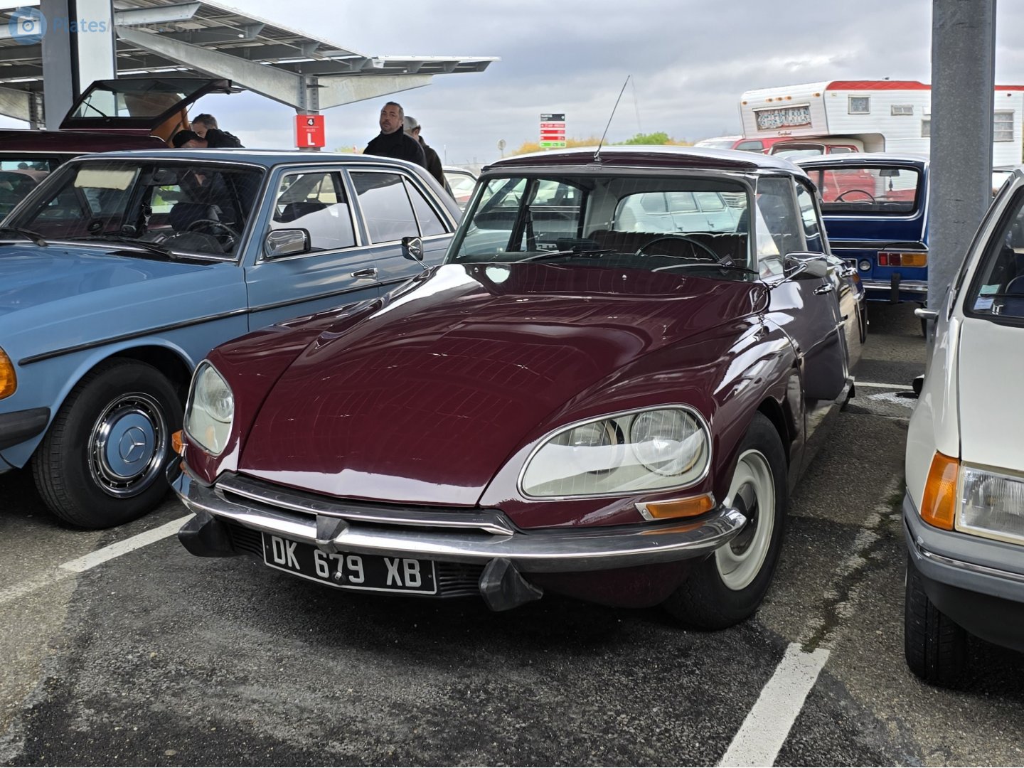 DK-679-XB, Citroёn DS/ID 1st gen DS Sedan (VGD; 19/20/21/23), 1955–1975