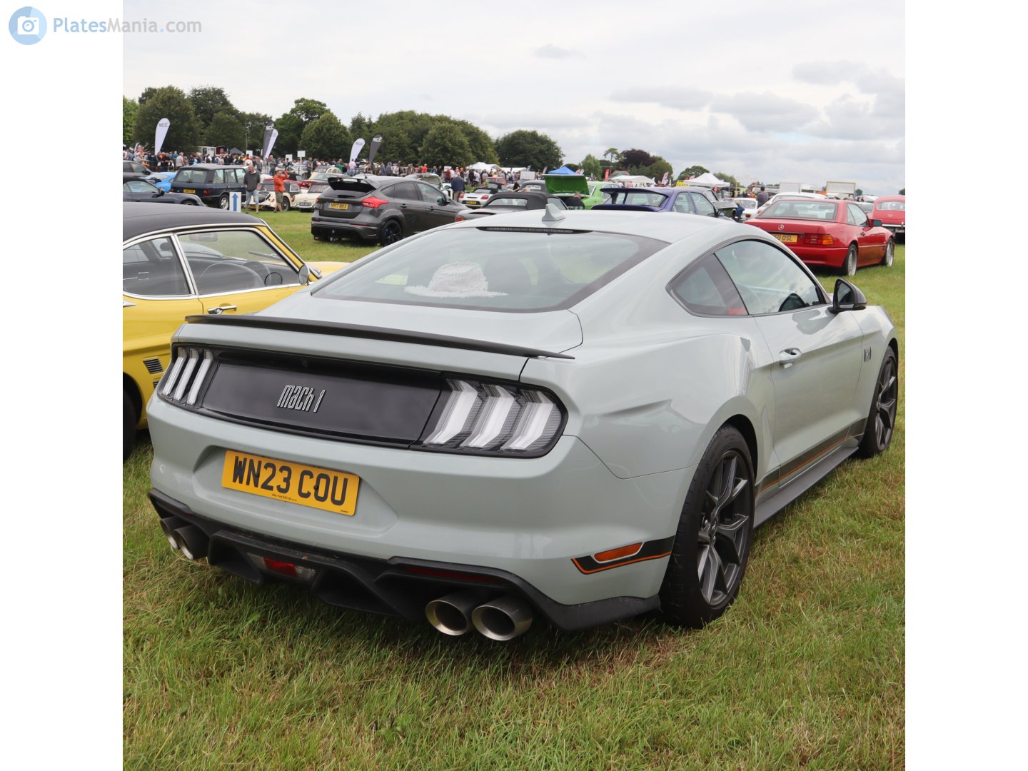 WN23COU, Ford Mustang 6th gen 2-door Coupé (S550), facelift, 2017–2023