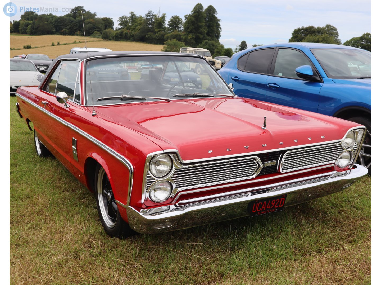 UCA492D, Plymouth Fury 4th gen 1966 2-door Hardtop Coupé (23/42; C-body), 1st facelift, 1965–1966