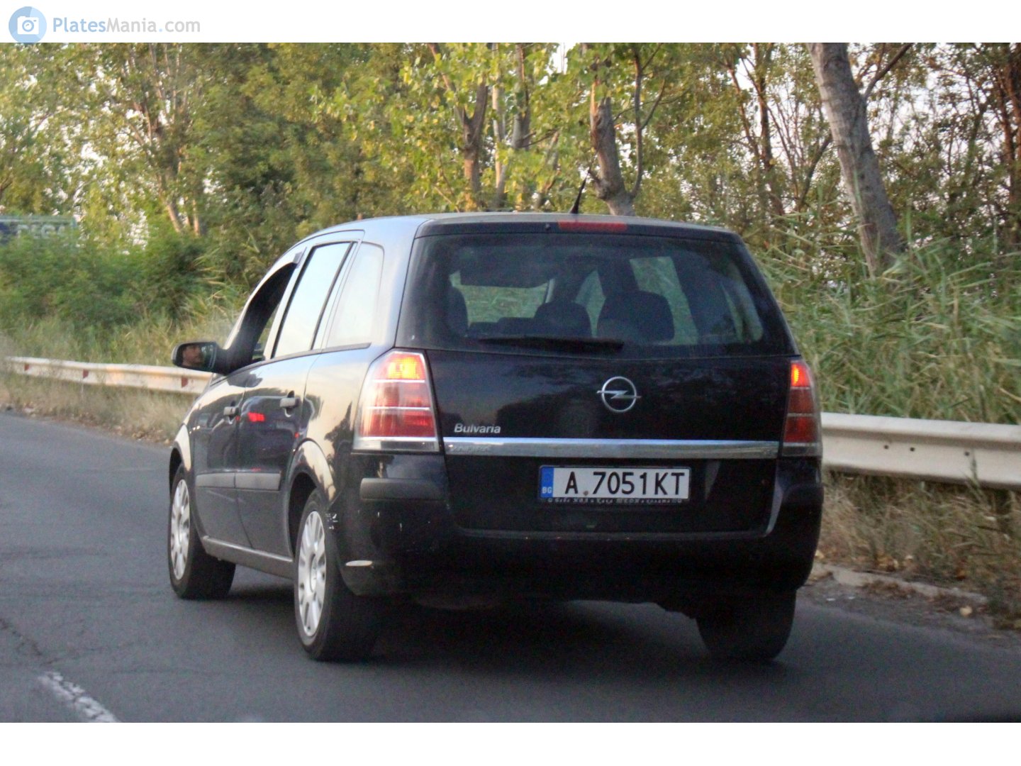 A 7051 KT, Opel Zafira 2nd gen (Family) (B; A05), 2005–2014