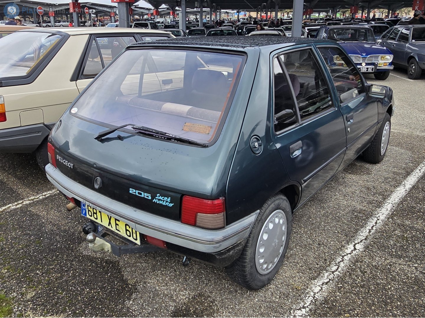 681 XE 60, Peugeot 205 1st gen 5-door Hatch (20A/C), 1983–1998