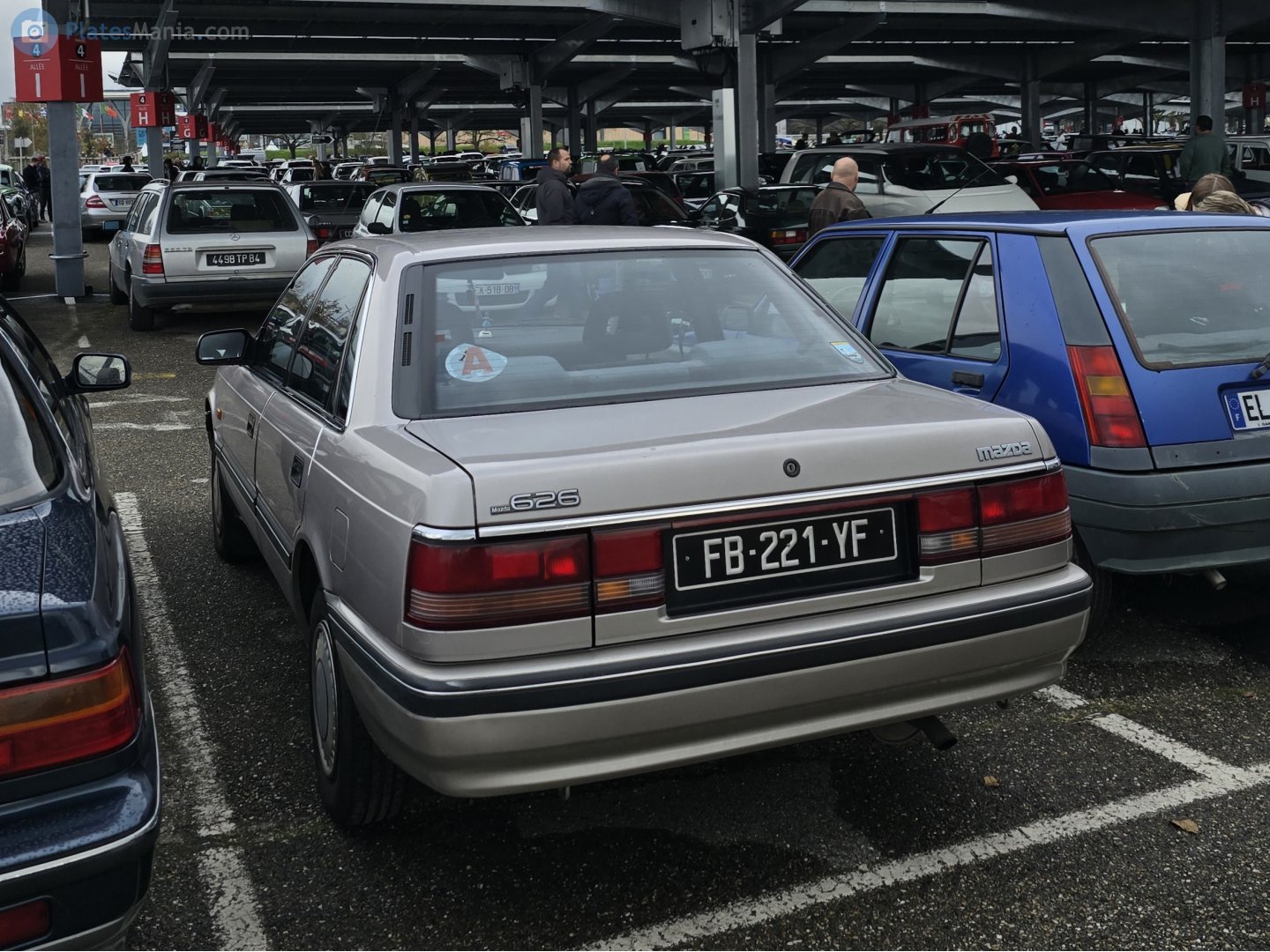 FB-221-YF, Mazda 626 3rd gen Sedan (GD), 1987–1992