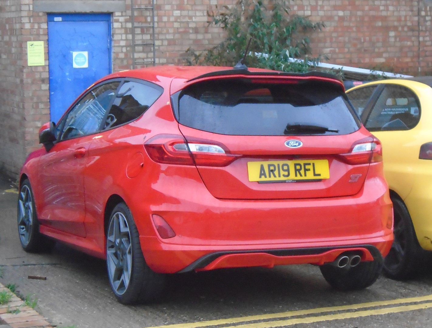 AR19RFL, Ford Fiesta 7th gen 3-door Hatch (B479), 2017–2023