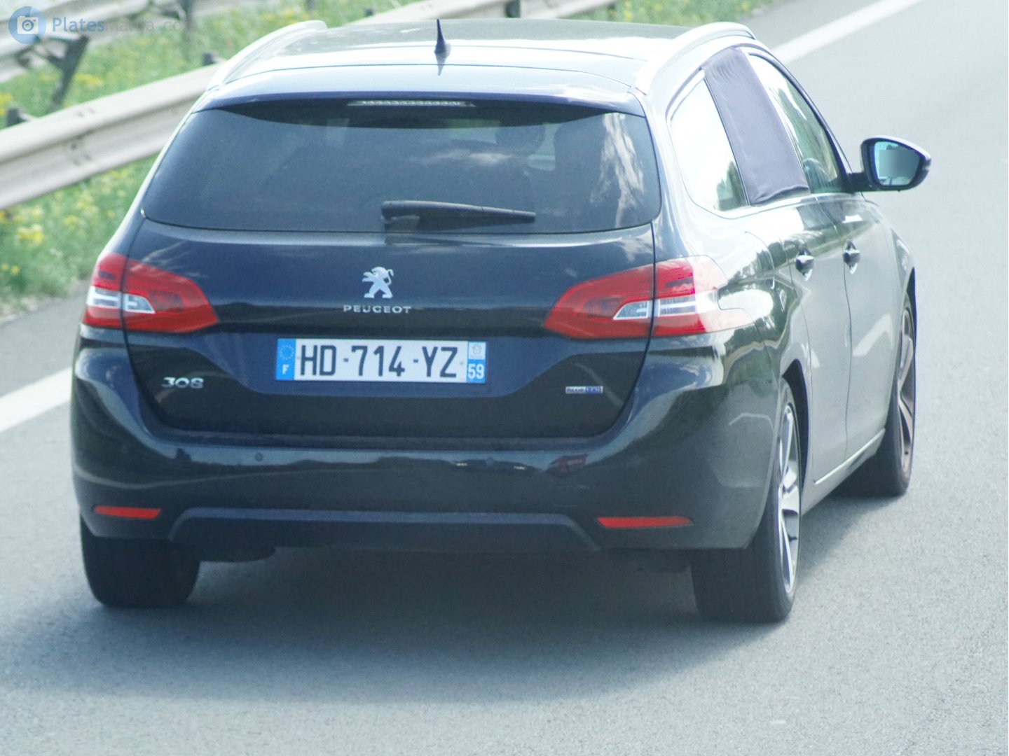 HD-714-YZ, Peugeot 308 2nd gen SW Wagon (T9), 2014–2021
